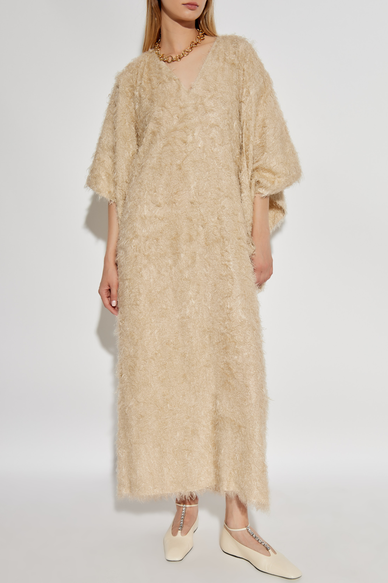 Beige Dress Veroma By Malene Birger By Malene Birger Vitkac Canada